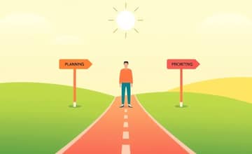 A Regra dos Três P: Planejar, Priorizar, Prosperar