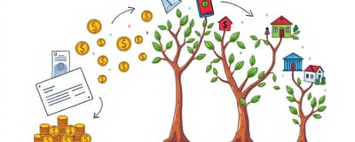 Ciclo do Dinheiro: Do Salário ao Patrimônio Crescente